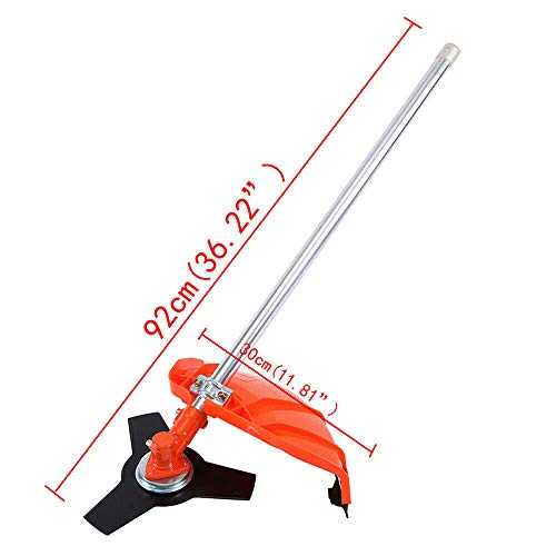 SuxiDi 6 in 1 Petrol Hedge 52cc Trimmer Grass Pruner Chainsaw Trim...