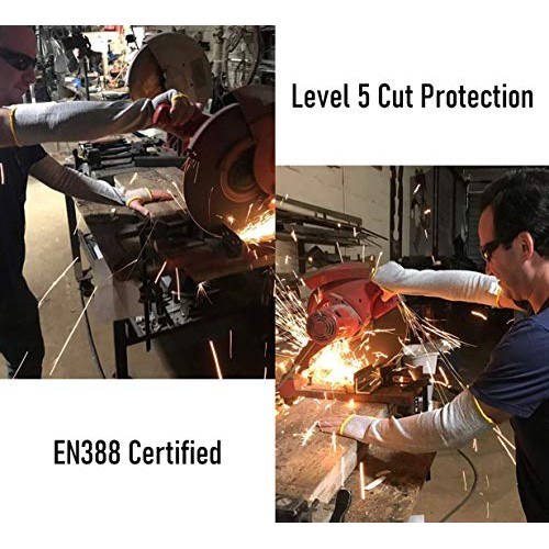Arm Protection Sleeves, Cut Resistant Sleeves Level 5 Protection, ...
