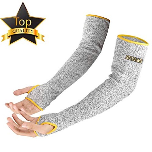 Arm Protection Sleeves, Cut Resistant Sleeves Level 5 Protection, ...
