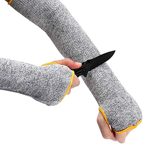 Arm Protection Sleeves, Cut Resistant Sleeves Level 5 Protection, ...