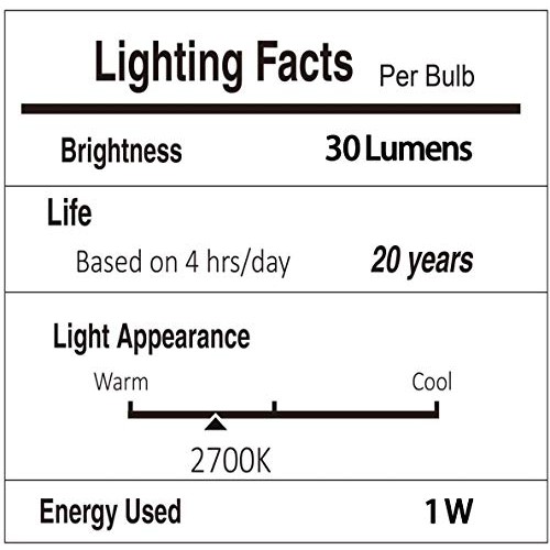 Svater Outdoor String Lights,100ft with 50 Dimmable Waterproof G40...