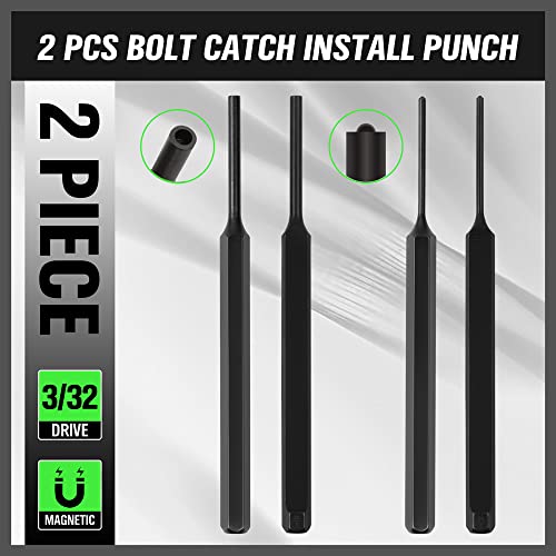 SWANLAKE 7PCS Roll Pin Starter Punch and Bolt Catch Install Punch ...