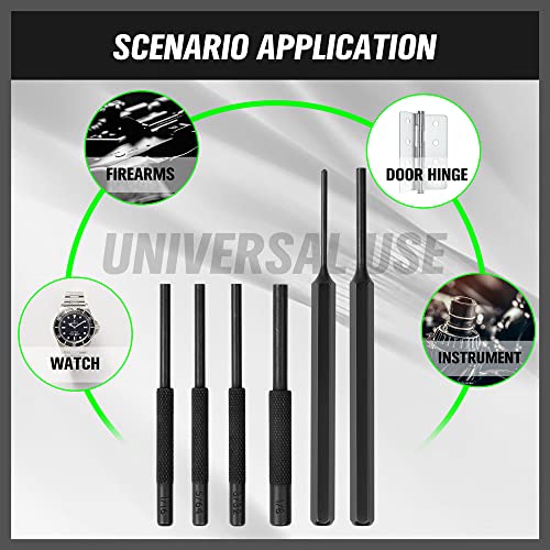 SWANLAKE 7PCS Roll Pin Starter Punch and Bolt Catch Install Punch ...