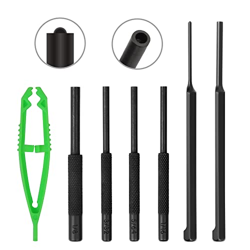 SWANLAKE 7PCS Roll Pin Starter Punch and Bolt Catch Install Punch ...