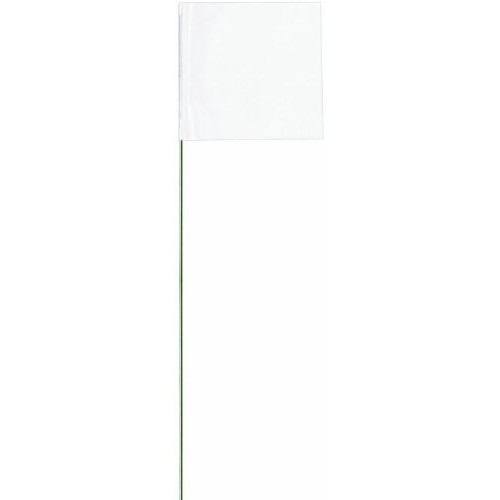 Swanson FW15100 2-Inch by 3-Inch Marking Flags with 15-Inch Wire S...