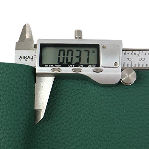 Football Theme Printed Faux Leather Fabric Sheets Litchi Synthetic...