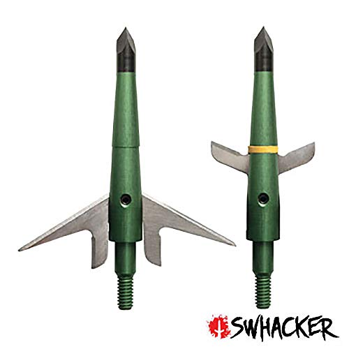 Swhacker SWH00207 #207 2 Inch Cut Broadheads Set of 3-100 Grain, G...