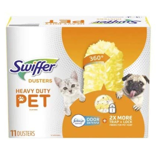 Swiffer 360 Dusters Multi Surface Pet Refills, Febreze Odor Defens...