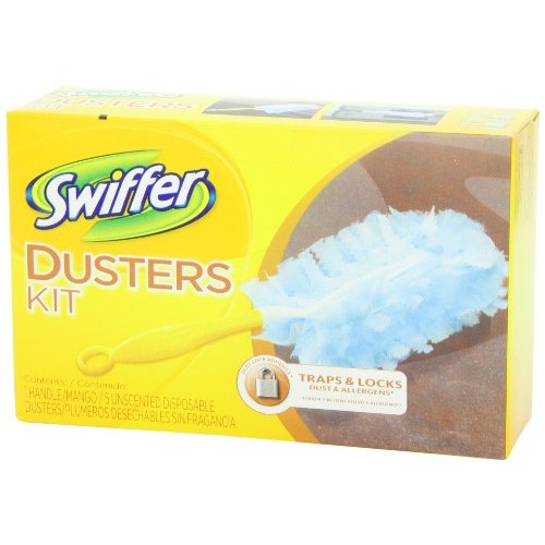 Swiffer Dusters Disposable Cleaning Dusters Unscented Starter Kit,...