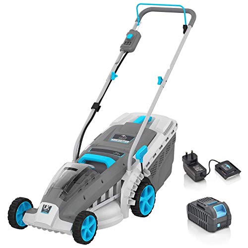 Swift 40V Brushless Cordless Lawn Mower Electric Lawnmower 1-3Inc...