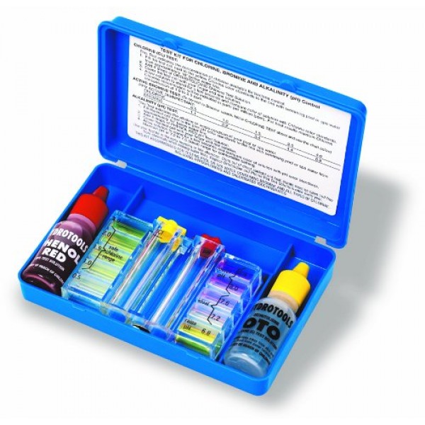 HydroTools by Swimline Deluxe Two-Way Pool Test Kit