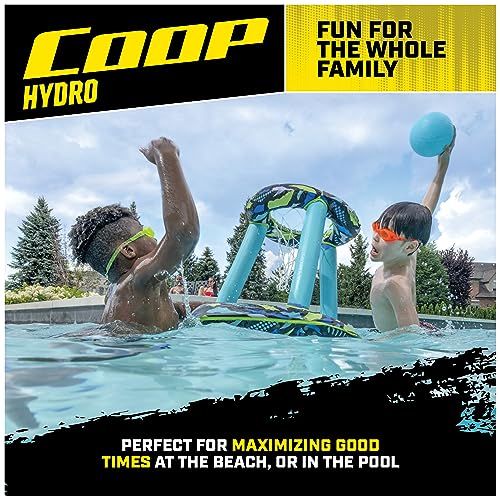 COOP Hydro Spring Hoops, Pool Toy, Inflatable Pool Game Basketball...