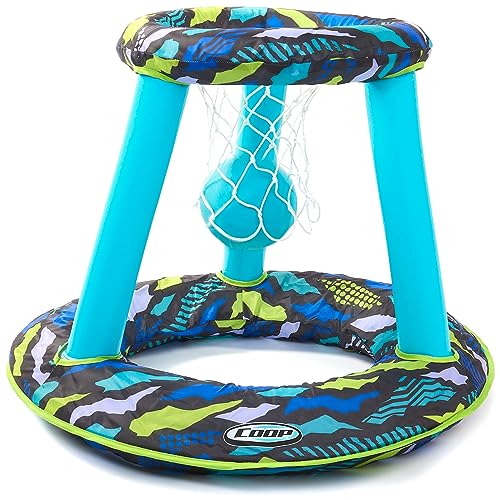 COOP Hydro Spring Hoops, Pool Toy, Inflatable Pool Game Basketball...