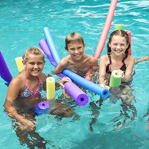 SwimWays Standard Swim Pool Noodle Set Pack of 35 - Multicolor 12...