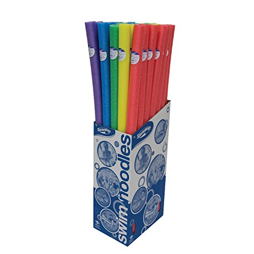 SwimWays Standard Swim Pool Noodle Set Pack of 35 - Multicolor 12...