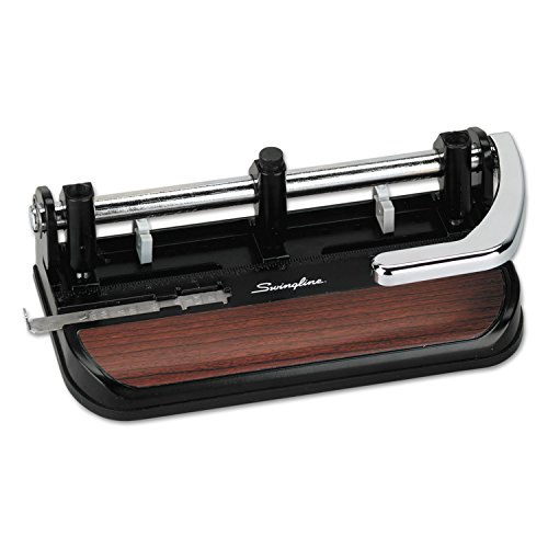 SWINGLINE 74400 40-Sheet Heavy-Duty Lever Action Two- to Seven-Hol...