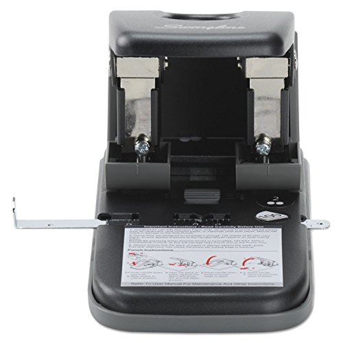 Swingline High Capacity 2-Hole Punch, Fixed Centers, 100 Sheets