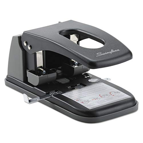 Swingline High Capacity 2-Hole Punch, Fixed Centers, 100 Sheets