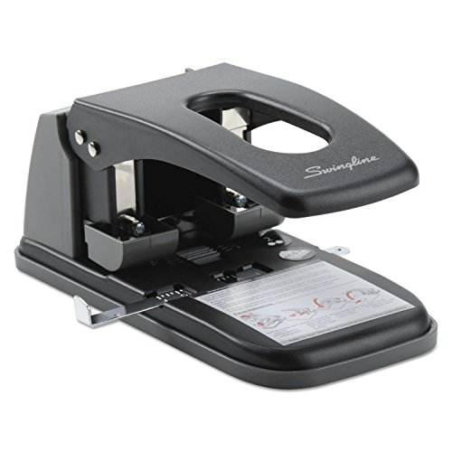 Swingline High Capacity 2-Hole Punch, Fixed Centers, 100 Sheets