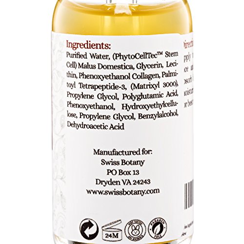 Swiss Apple Stem Cell Serum 3000 Dramatically Reduces Wrinkles & F...