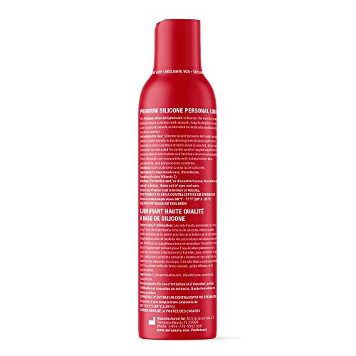 Swiss Navy Premium Silicone Based Lubricant, 6 Ounce Personal Lube...
