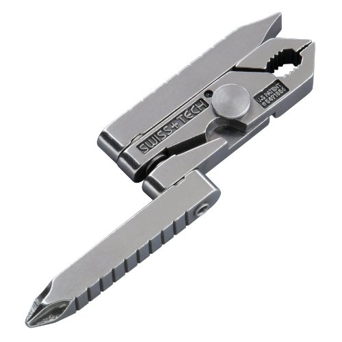 Key Ring Multi-Tool, Solid Stainless Steel Construction, Polished ...