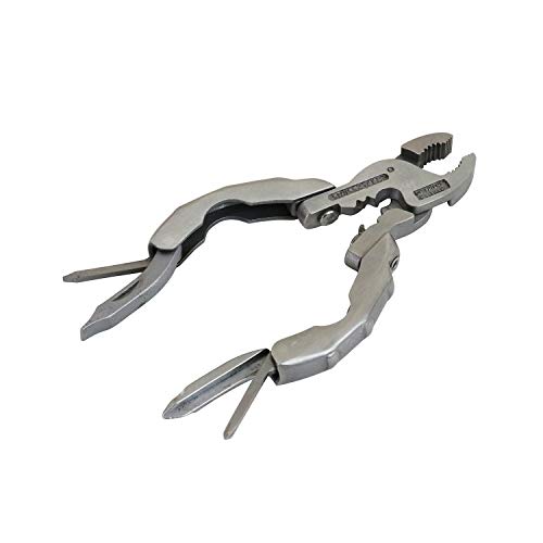 Swiss+Tech ST50016 Polished SS 9-in-1 Micro Pocket Multitool with ...