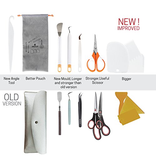 Craft Weeding Tools Set - Craft Weeding Tools with Flannelette Bag...