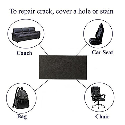 5 Pieces Leather Repair Tape 4X8 Inch Self-Adhesive Leather Repair...