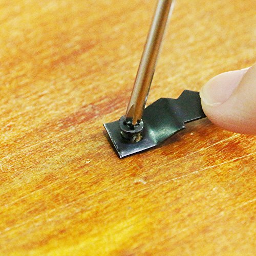 120 Pcs Sawtooth Picture Frame Hanging Hangers Double Hole with Sc...