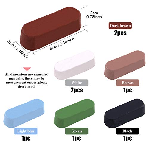 Swpeet 8Pcs Polishing Compound Kit, Including 2Pcs White Diamond, ...