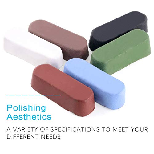 Swpeet 8Pcs Polishing Compound Kit, Including 2Pcs White Diamond, ...