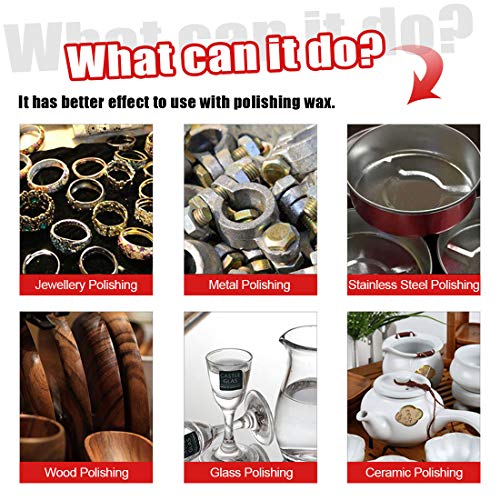 Swpeet 8Pcs Polishing Compound Kit, Including 2Pcs White Diamond, ...