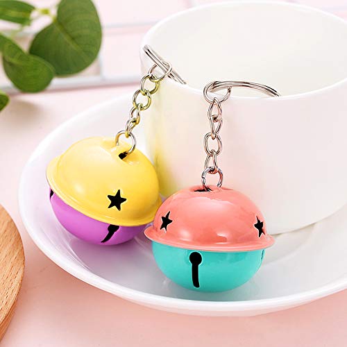 Swpeet 9Pcs Colorful Christmas Jingle Bells Kit,8 Colors Metal Bel...