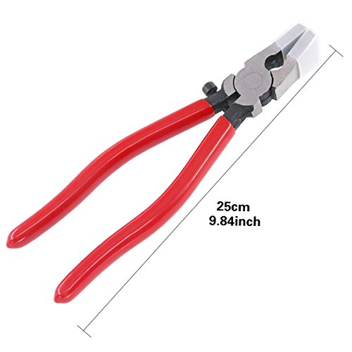 Swpeet Heavy Duty Key Fob Pliers Tool, Metal Glass Running Pliers ...