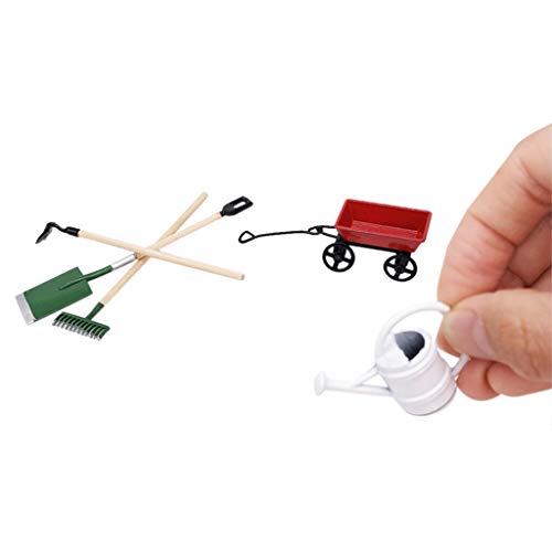 SXFSE Dollhouse Decoration Accessories,1/12 Miniature Dollhouse Se...