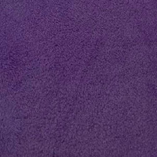 Solid Anti-Pill Polar Fleece; No-Sew Tie Blanket Fabric Dark Purple