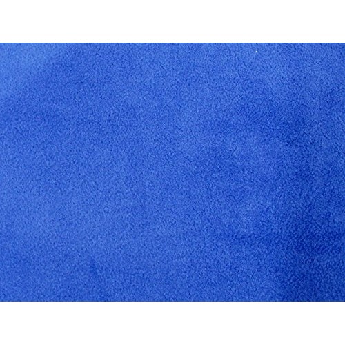 Solid Fleece Fabric, 60” Inches Wide – Sold by The Yard +30 Colors...