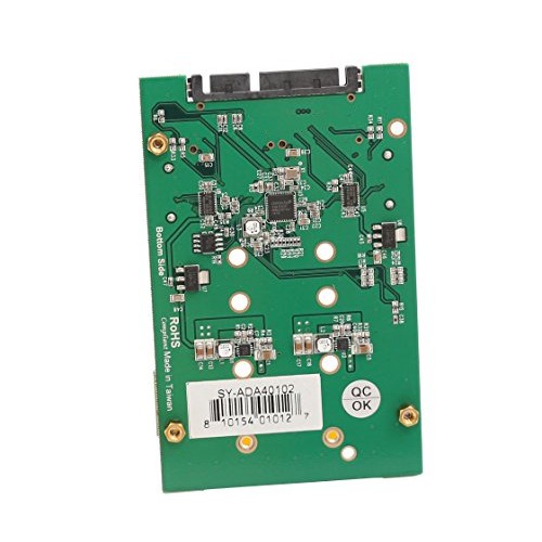 Syba SY-ADA40102 3.5 SATAIII to M.2 SSD RAID Adapter Green