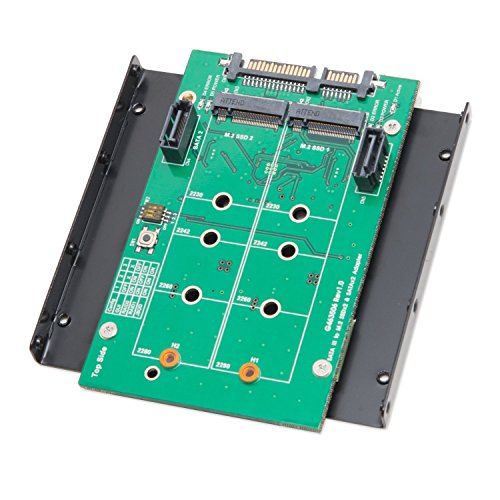 Syba SY-ADA40102 3.5 SATAIII to M.2 SSD RAID Adapter Green