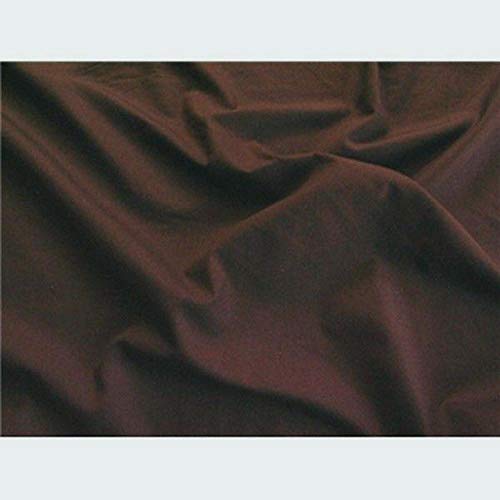 SyFabrics Poly/Cotton Broadcloth Fabric 56 Inches Wide Brown