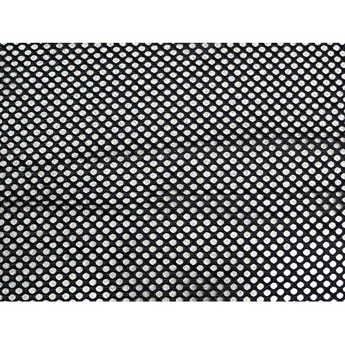 SyFabrics Sports Football Jersey mesh Fabric 58 inches Wide Black