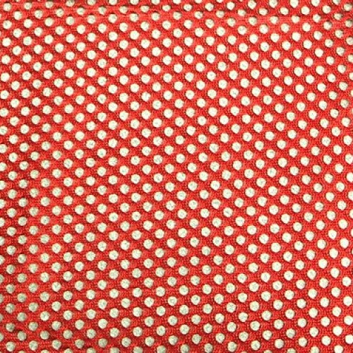 SyFabrics Sports Football Jersey mesh Fabric 58 inches Wide Red