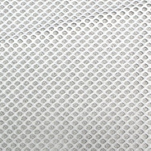 SyFabrics Sports Football Jersey mesh Fabric 58 inches Wide White