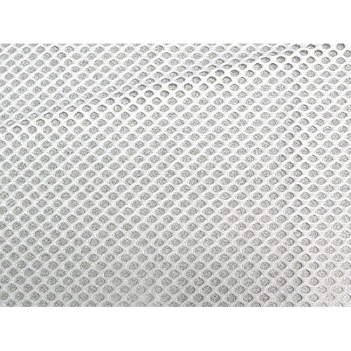 SyFabrics Sports Football Jersey mesh Fabric 58 inches Wide White