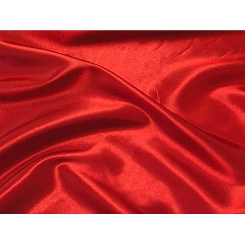 Two Tone Dress Taffeta Fabric by The Yard Red