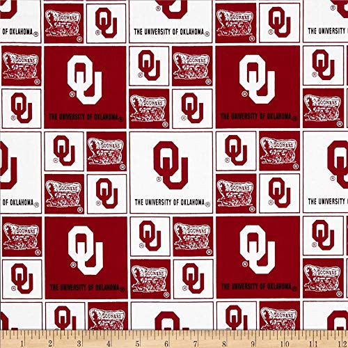 Cotton University of Oklahoma Sooners College Team Sports Cotton F...