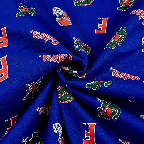 Sykel Enterprises Collegiate Cotton Broadcloth Florida Fabric by T...