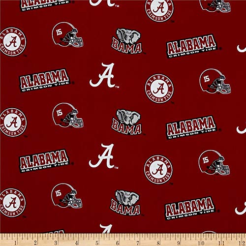 Sykel Enterprises Collegiate Cotton Broadcloth University of Alaba...
