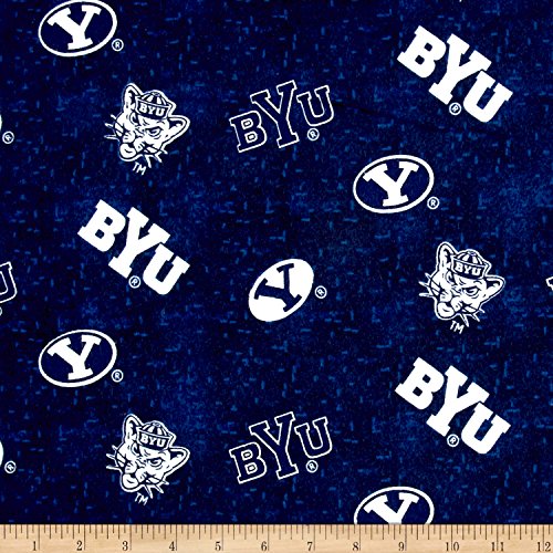 Sykel Enterprises NCAA Brigham Young University Distressed Logo Fl...